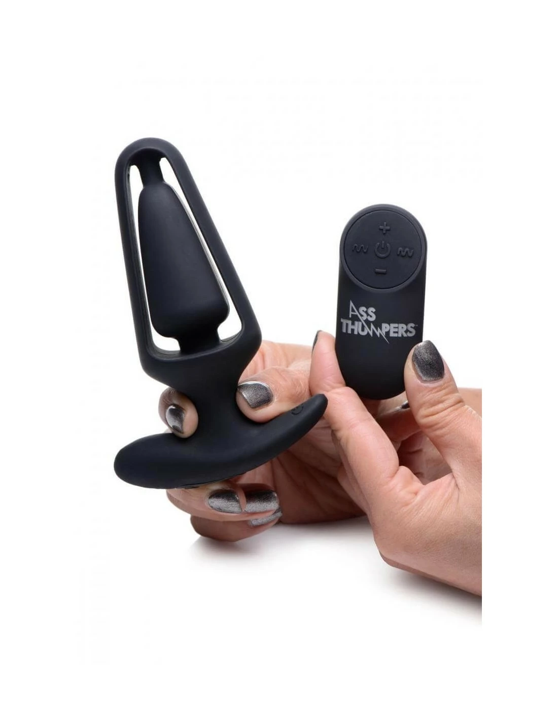 Ass Thumpers Power Vibrerende Anaal Plug Met Afstandsbediening - Afbeelding 2