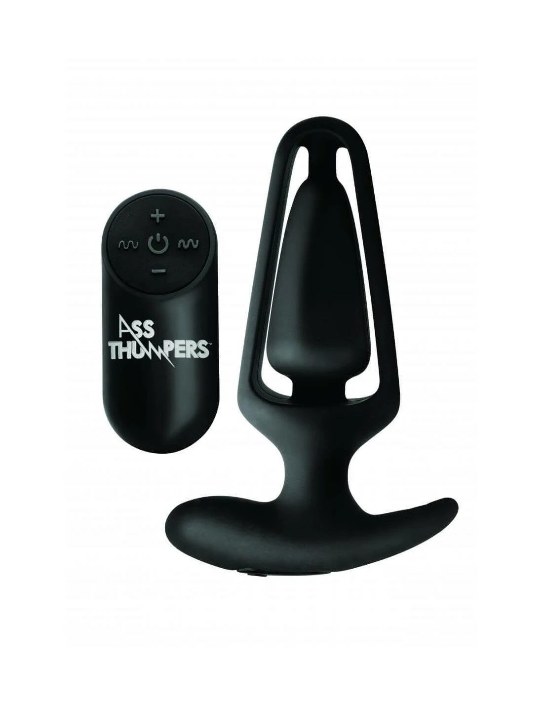 Ass Thumpers Power Vibrerende Anaal Plug Met Afstandsbediening