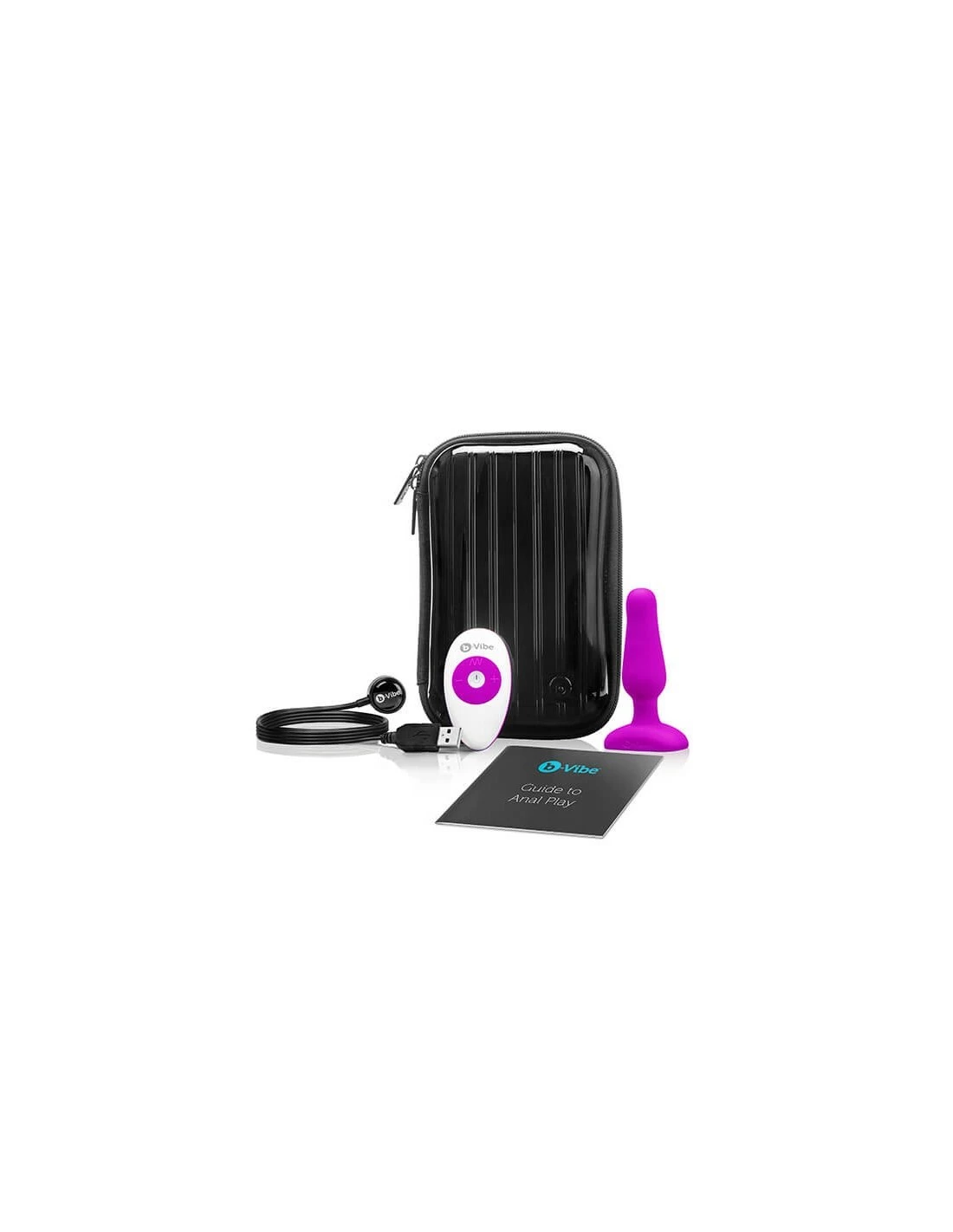 Fun Toys B-vibe Novice Remote Control Plug Fuchsia - Afbeelding 5