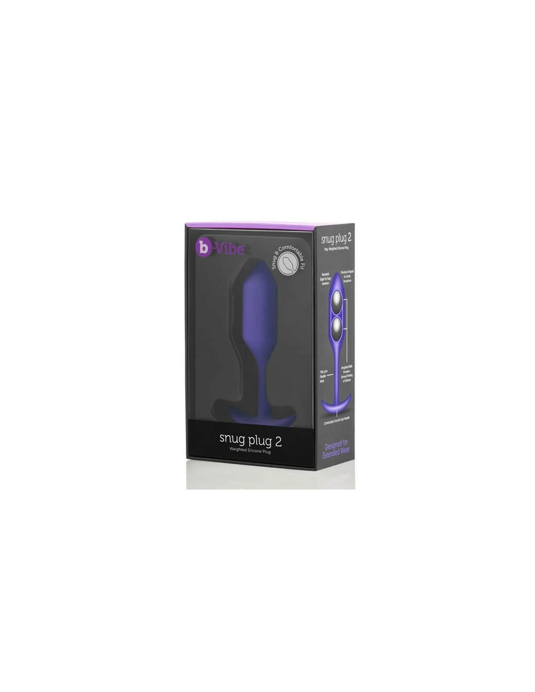 Fun Toys B-vibe Snug Plug 2 Purple - Afbeelding 6