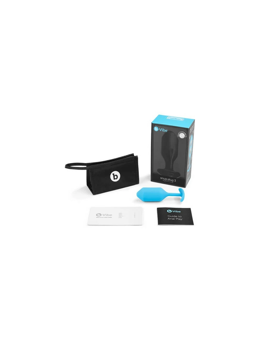 Fun Toys B-vibe Snug Plug 3 Teal - Afbeelding 5