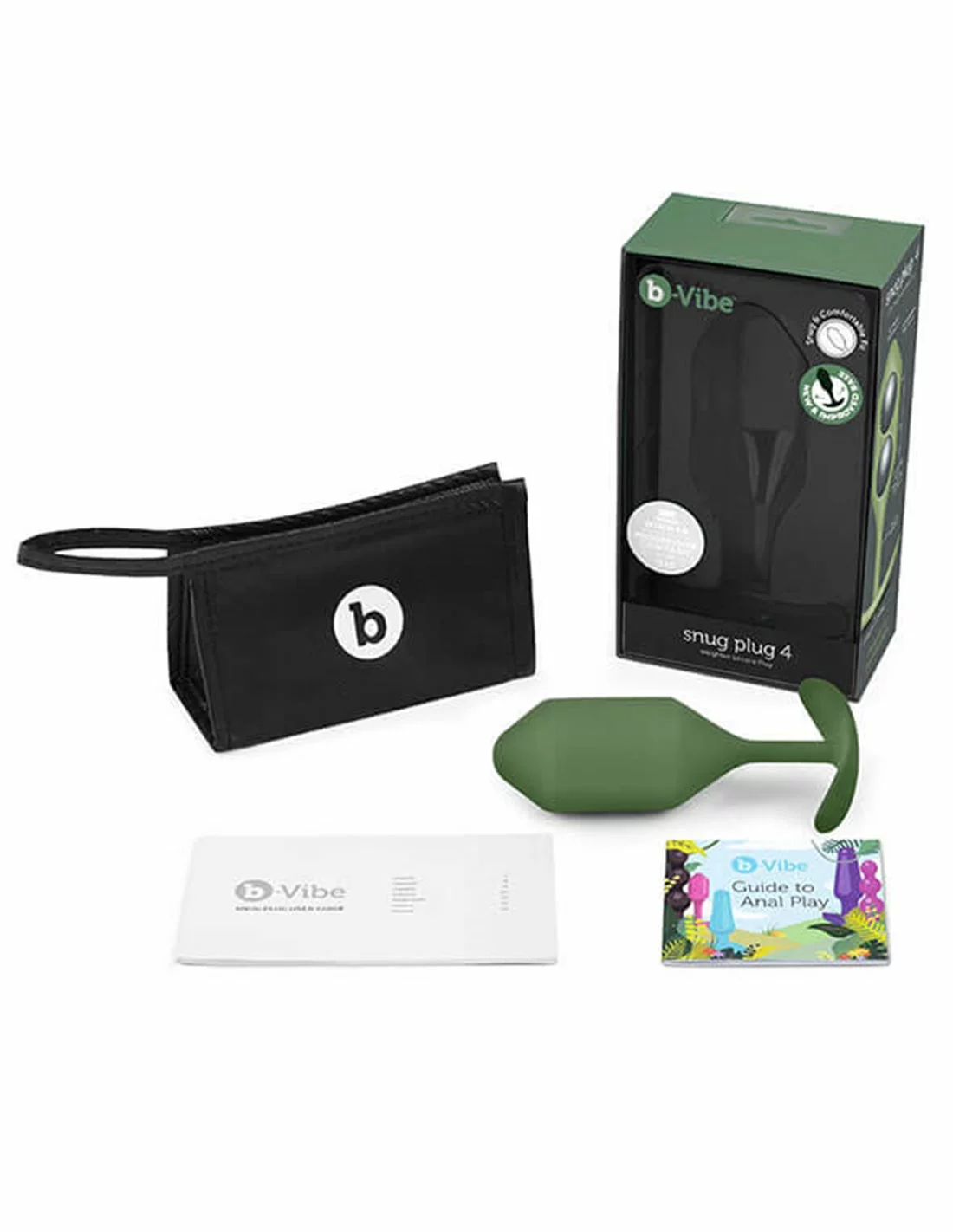 Fun Toys B-vibe Snug Plug 4 Army - Afbeelding 5