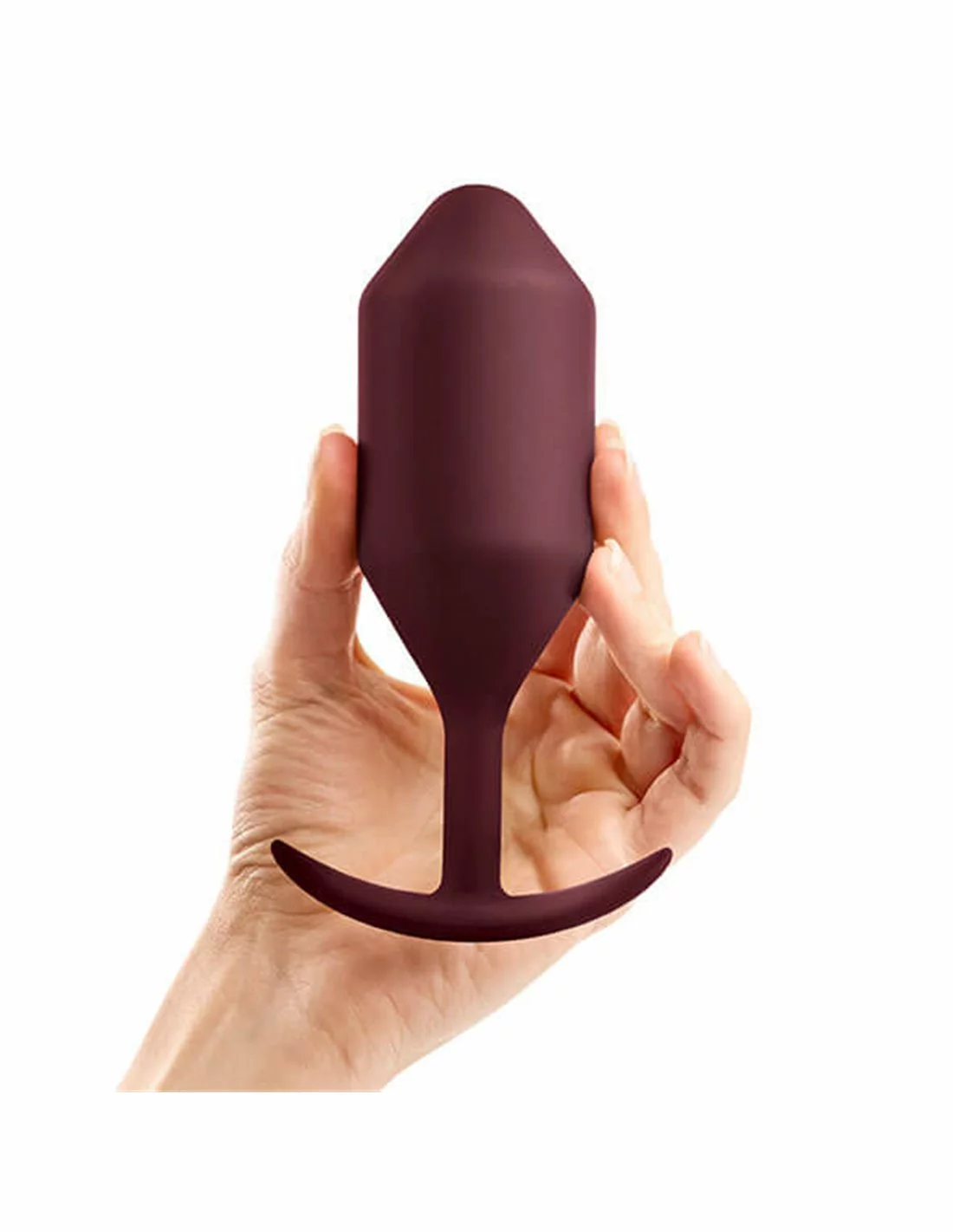 Fun Toys B-vibe Snug Plug 5 Dark Red - Afbeelding 4