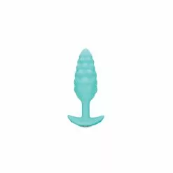 Fun Toys B- Vibe Swirl Texture Plug Blue