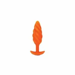 Fun Toys B- Vibe Swirl Texture Plug Orange