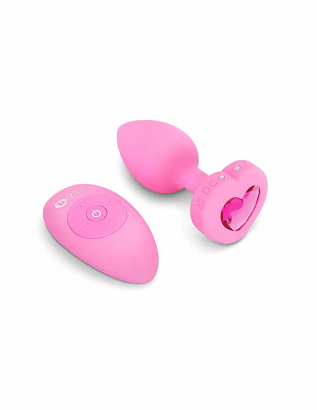 Fun Toys B-vibe Vibrating Heart Plug SM Pink - Afbeelding 2