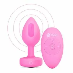 Fun Toys B-vibe Vibrating Heart Plug SM Pink