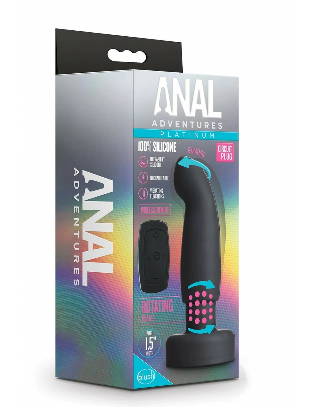 Blush Anal Adventures Platinum Circuit Plug - Afbeelding 5