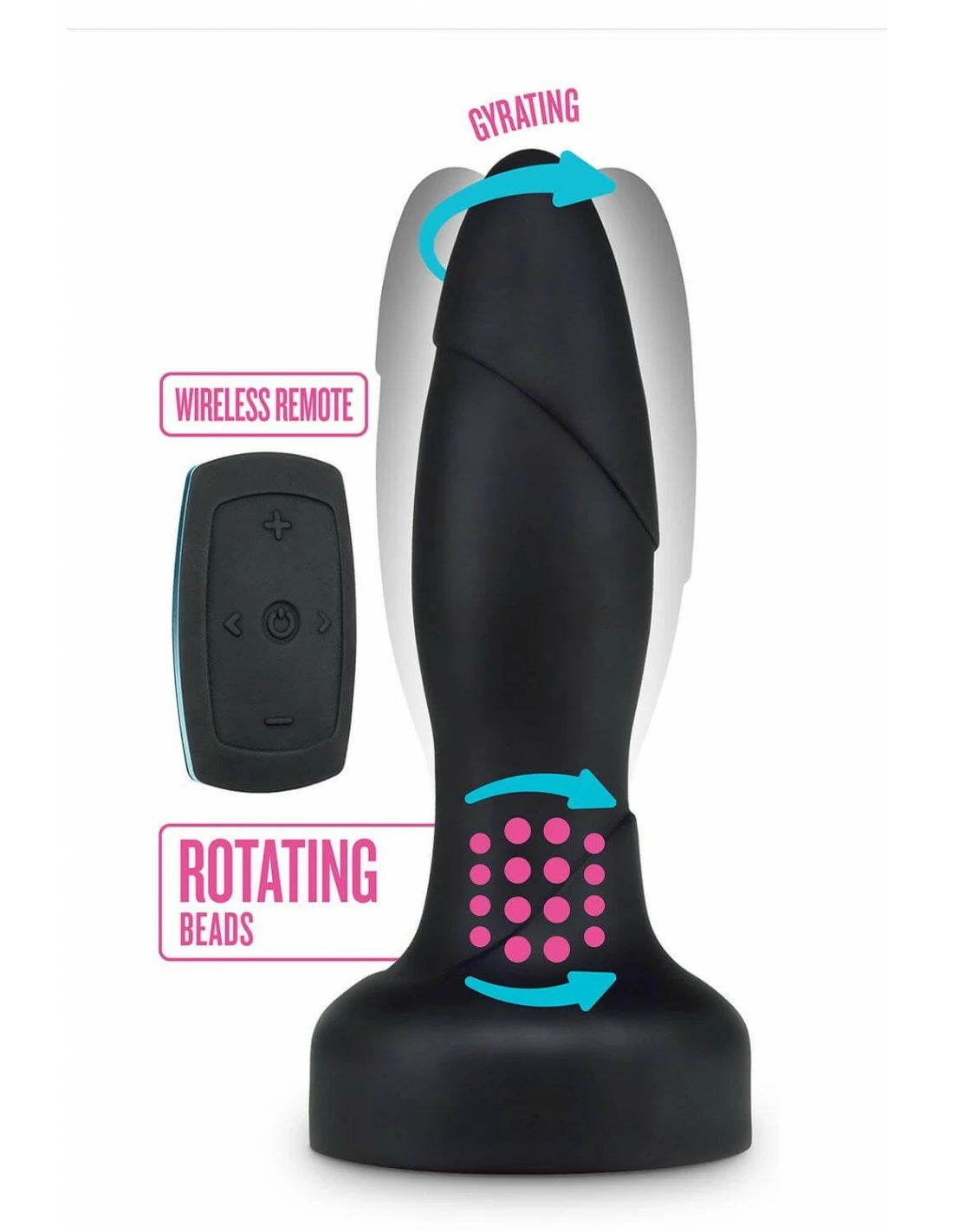 Blush Anal Adventures Platinum Drive Plug - Afbeelding 2