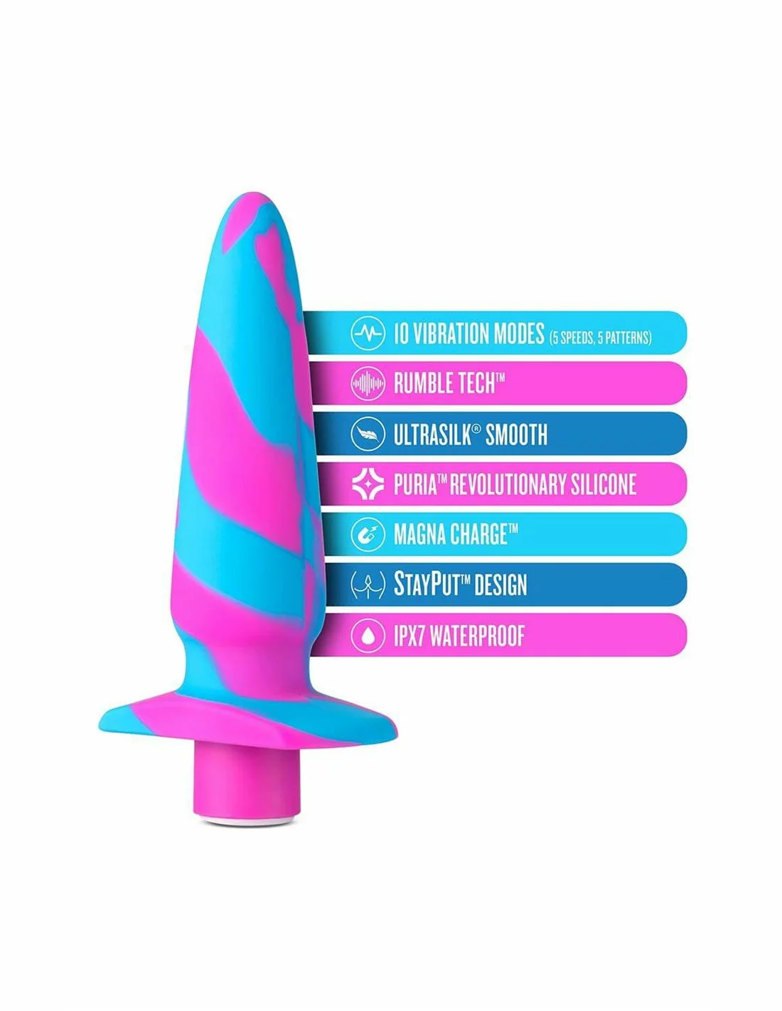 Blush Avant Vibrotize Fuchsia - Afbeelding 7