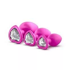 Blush Luxe Bling Plugs Training Kit Pink