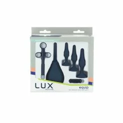 White Label BMS Lux Active Siliconen Anale Training Set