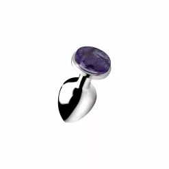 Booty Sparks Gemstones Amethyst Gem Large Anal Plug