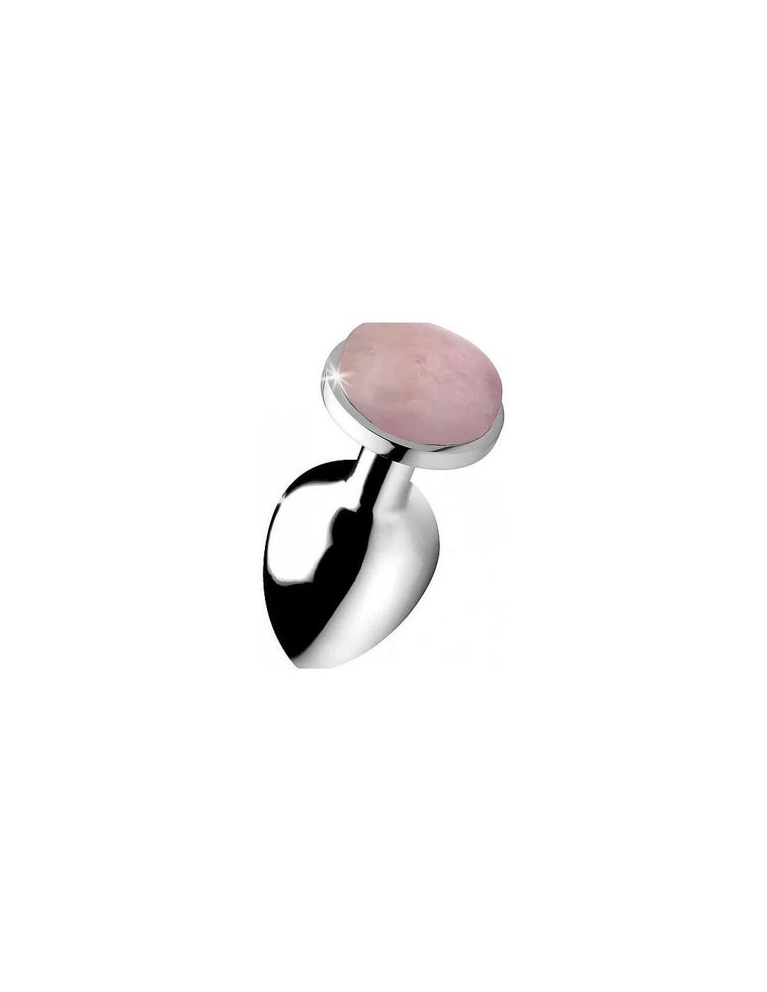Booty Sparks Gemstones Rose Quartz Gem Anal Plug Large