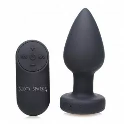 Booty Sparks Vibrerende Buttplug Met LED Licht Medium