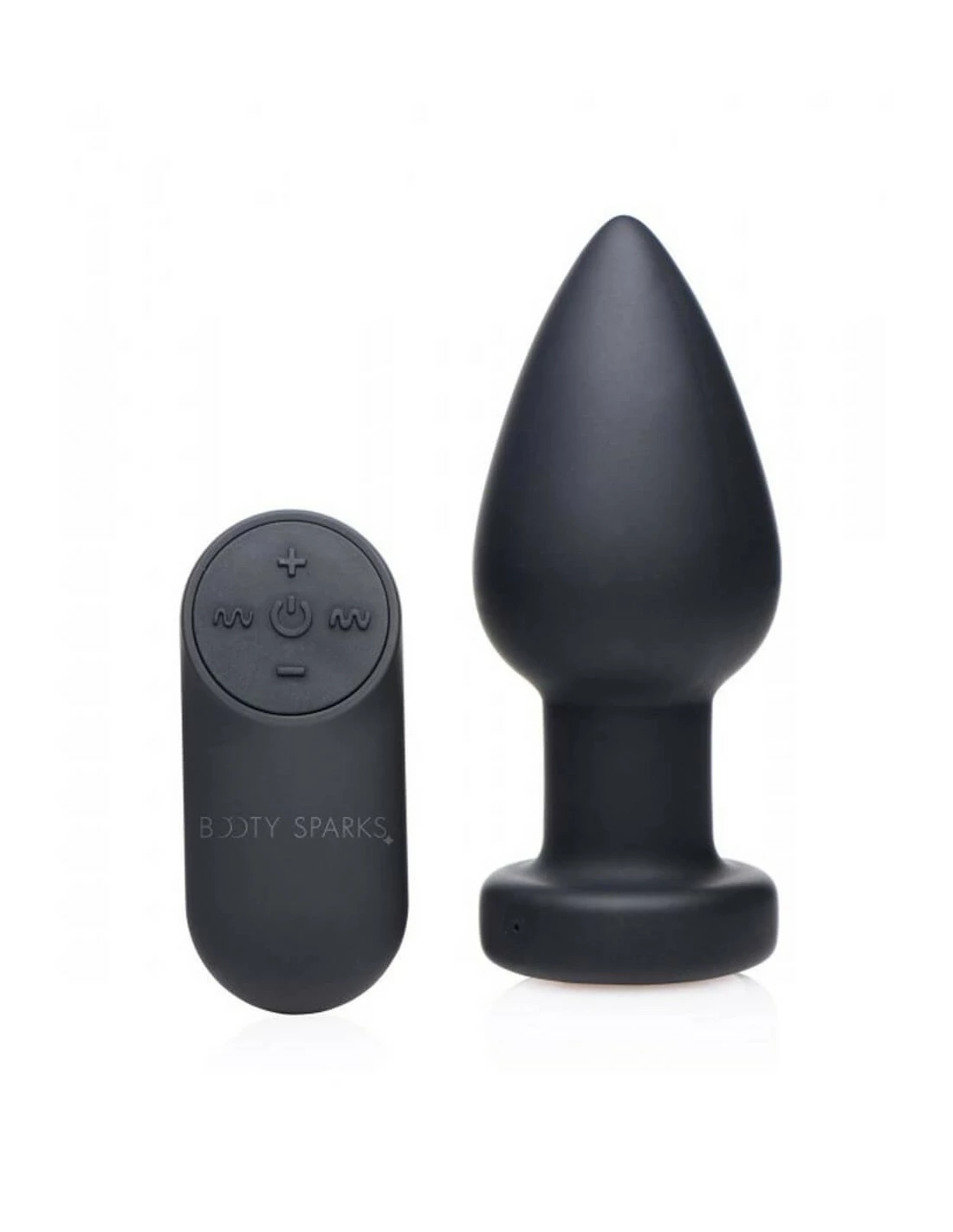 Booty Sparks Vibrerende Buttplug Met LED Verlichting Groot