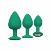 California Exotic Novelties CalExotics Cheeky Gems 3 Pcs Green