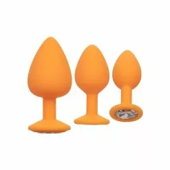 California Exotic Novelties CalExotics Cheeky Gems 3 Pcs Orange