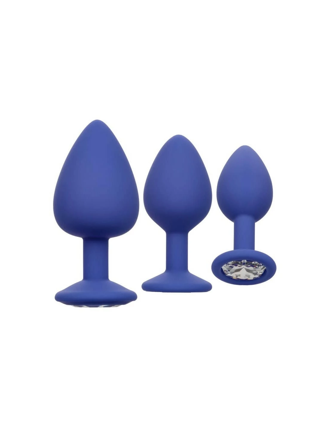 California Exotic Novelties CalExotics Cheeky Gems 3 Pcs Purple