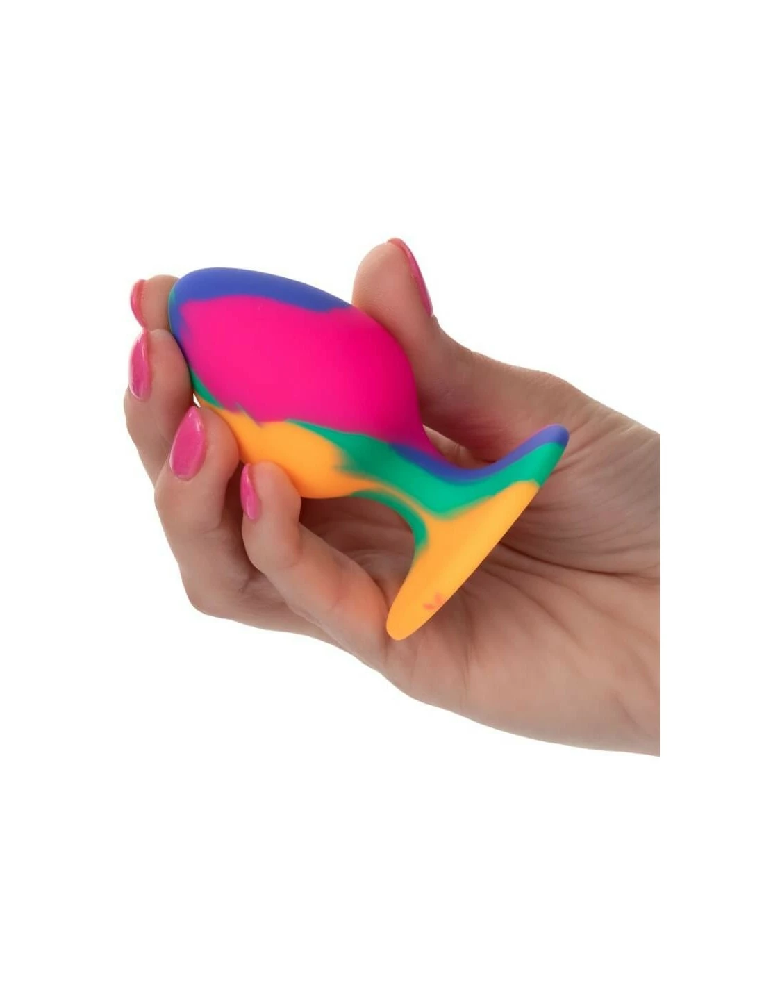 California Exotic Novelties CalExotics Cheeky Medium Tie Dye Plug - Afbeelding 5