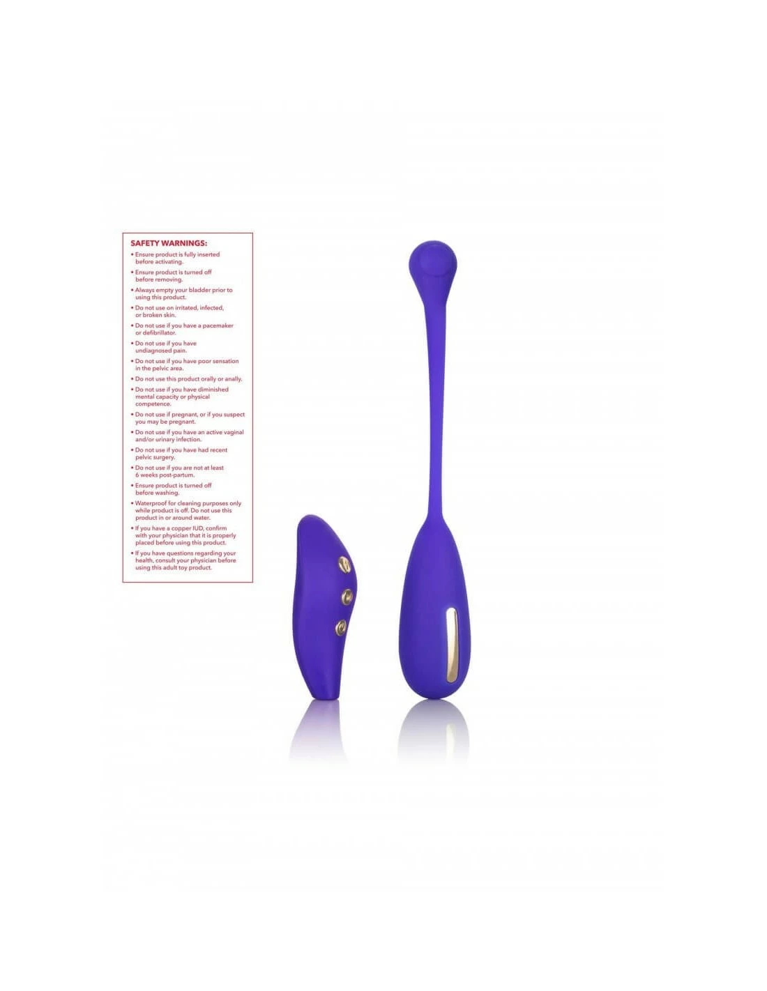 California Exotic Novelties CalExotics Estim Remote Kegel Exerciser - Afbeelding 3