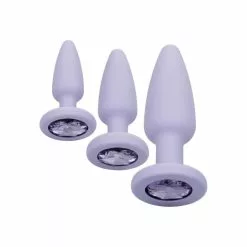 California Exotic Novelties Calexotics First Time Crystal Booty Kit Purple
