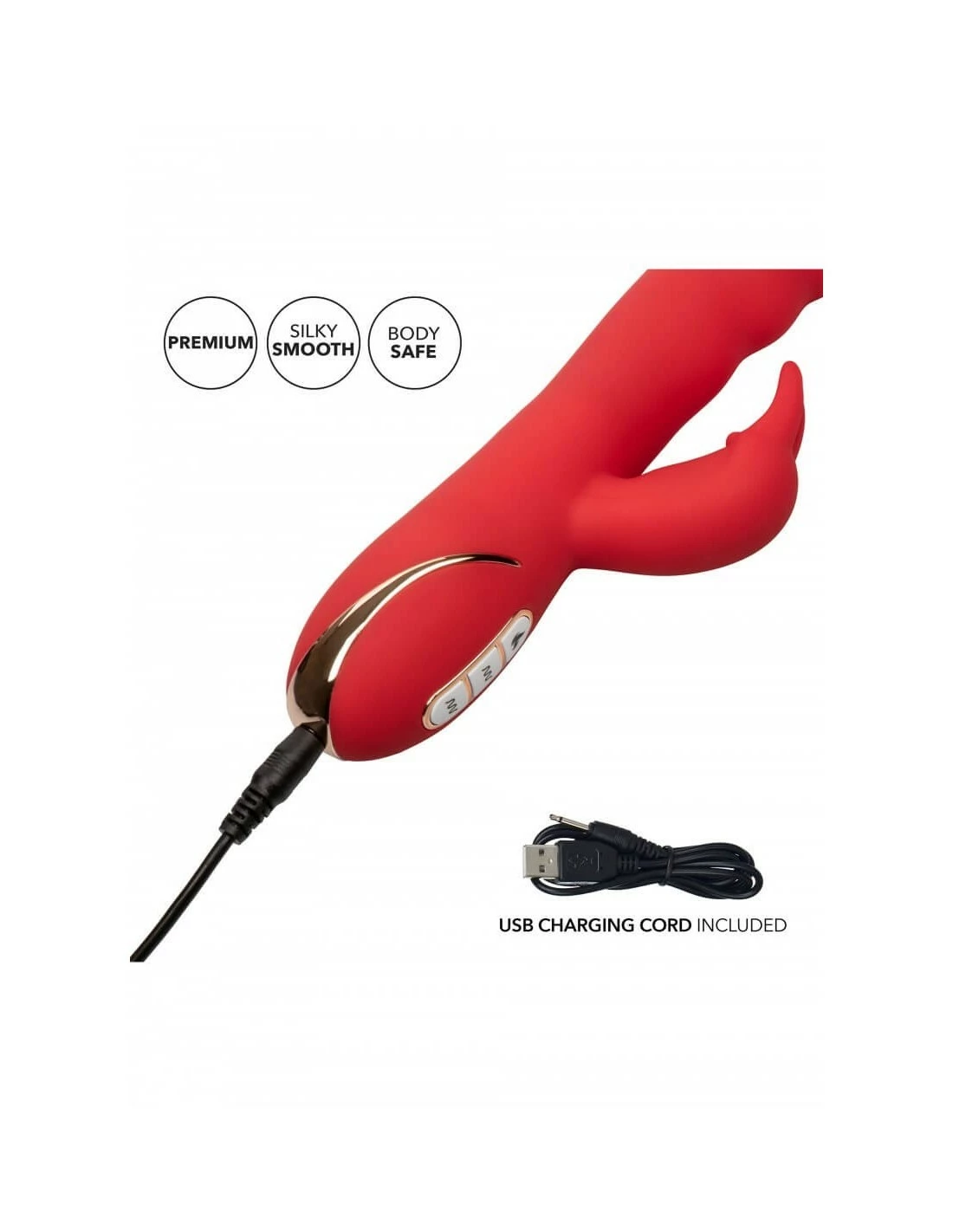 California Exotic Novelties Calexotics Heated Ultra Soft Rabbit - Afbeelding 6