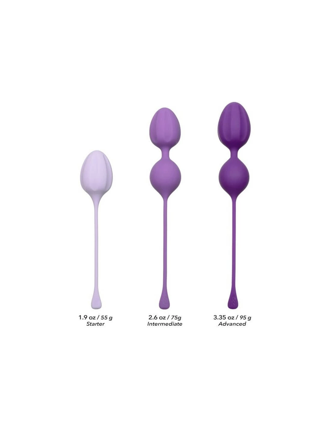 California Exotic Novelties CalExotics Kegel Training 3 Pcs - Afbeelding 4
