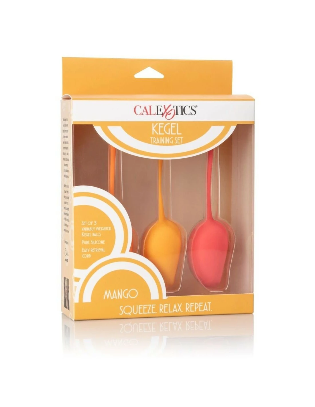 California Exotic Novelties CalExotics Kegel Training Set Mango - Afbeelding 8