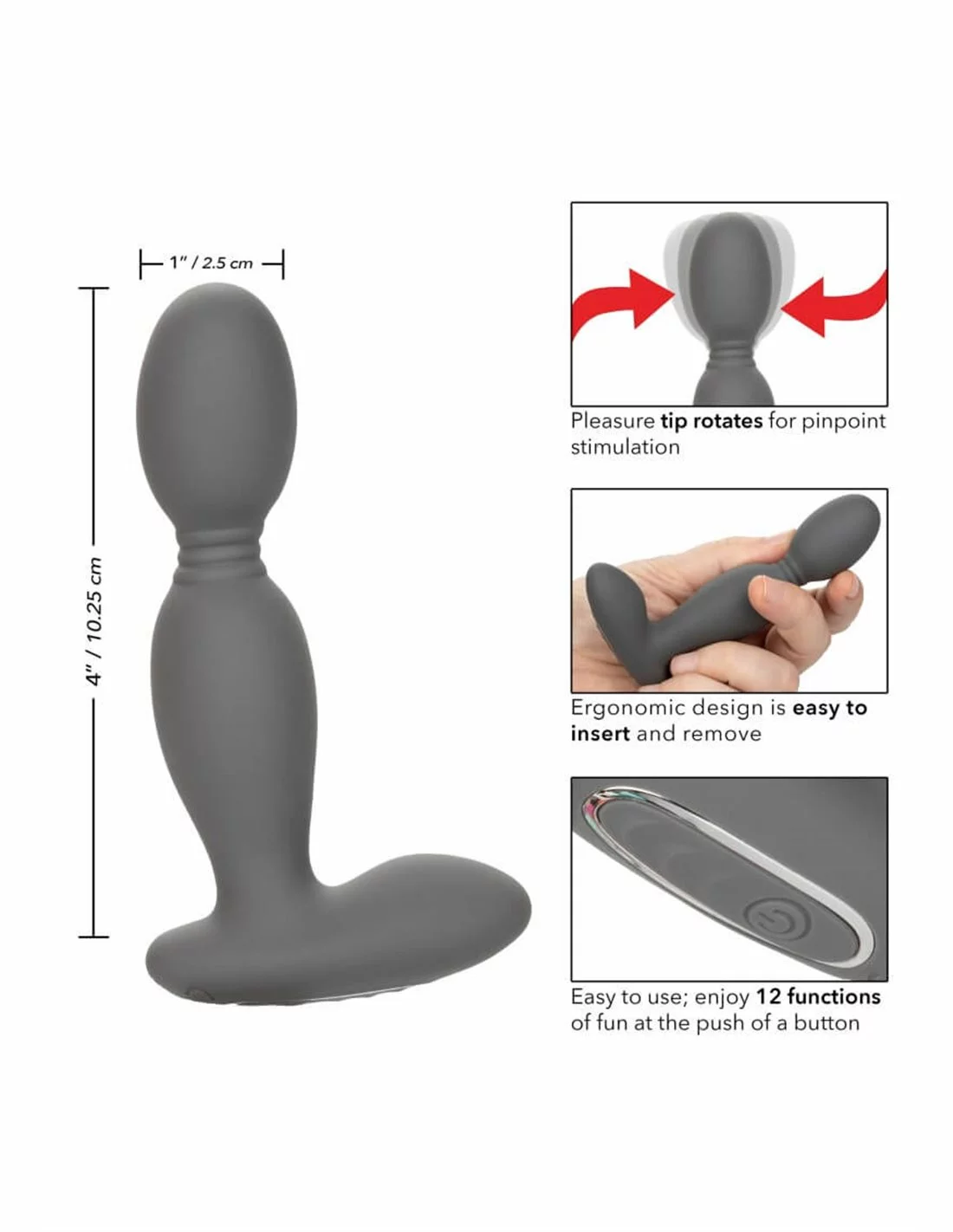 California Exotic Novelties CalExotics Rotator Probe - Afbeelding 8