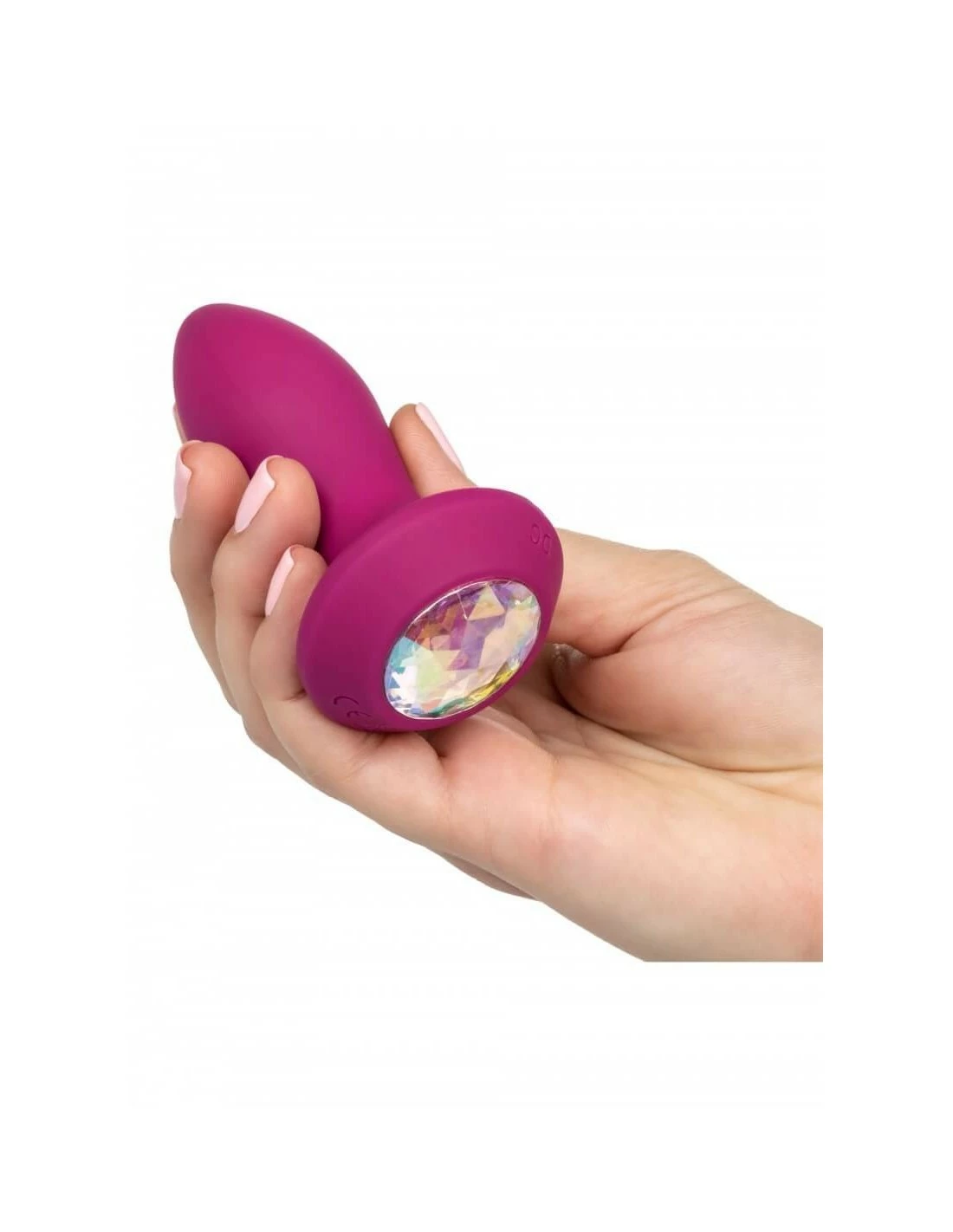 California Exotic Novelties CalExotics Vibrating Petite Crystal Probe Purple - Afbeelding 4