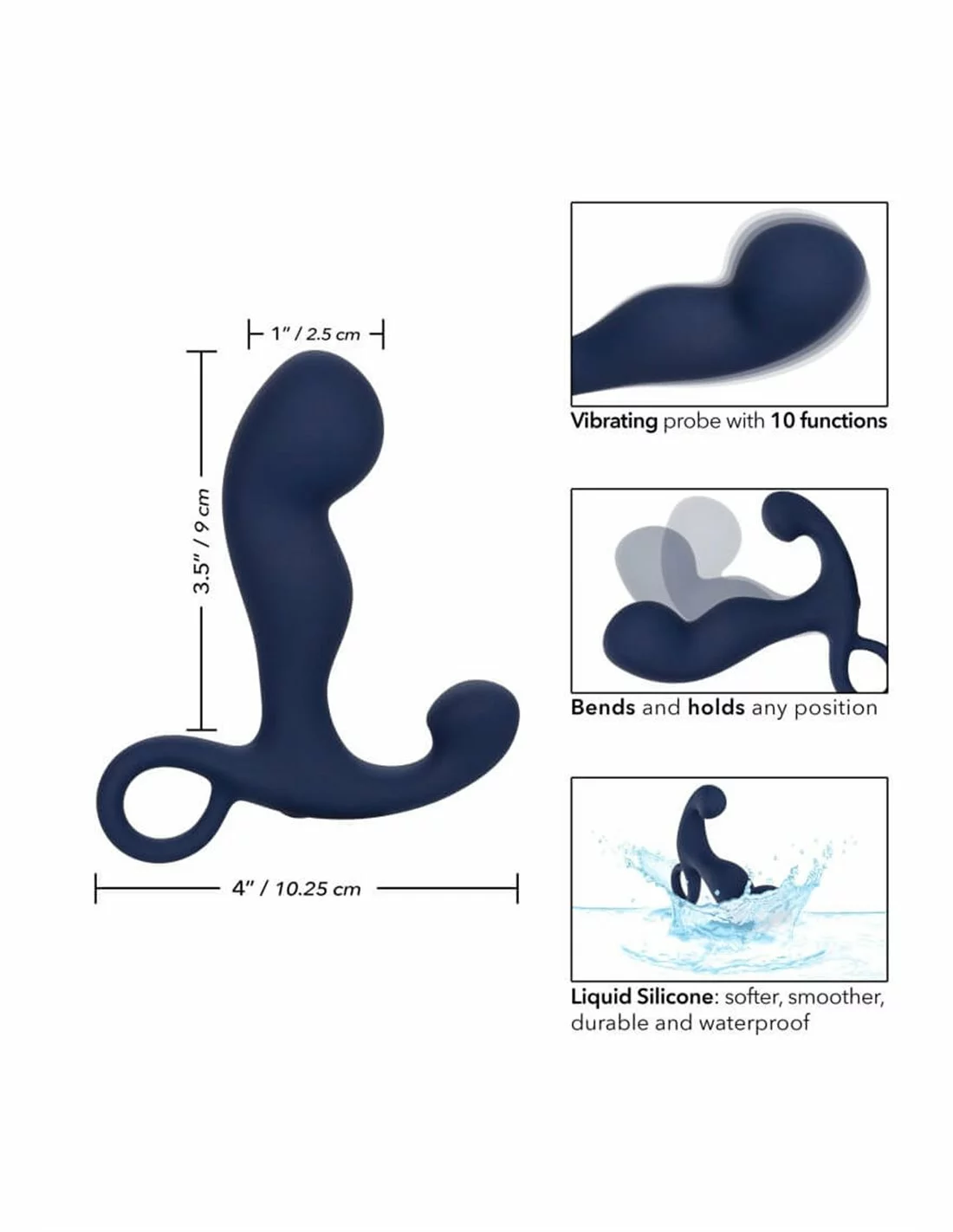 California Exotic Novelties CalExotics Viceroy Command Probe - Afbeelding 8