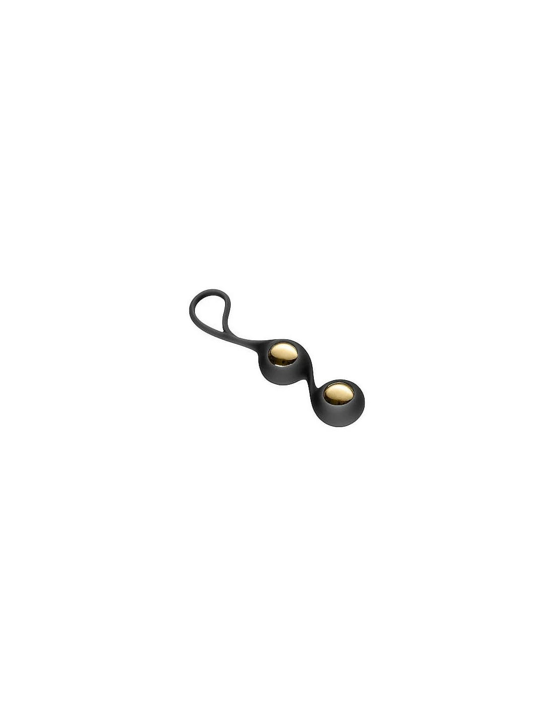 Cloud 9 Duo Kegel Balls With Sleeve Black & Gold
