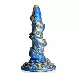 White Label Creature Cocks Kraken Silicone Dildo Blue
