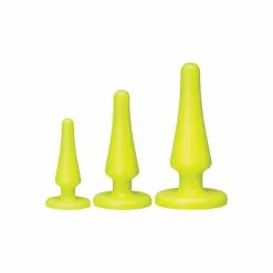 Doc Johnson Launch Anal Trainer Set Yellow