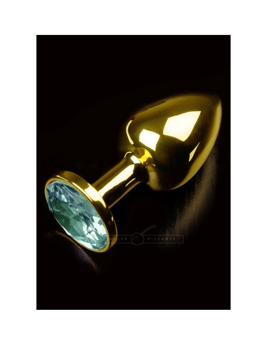 Dolce Piccante Jewellery In Gold Small Green