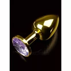 Dolce Piccante Jewellery In Gold Small Purple