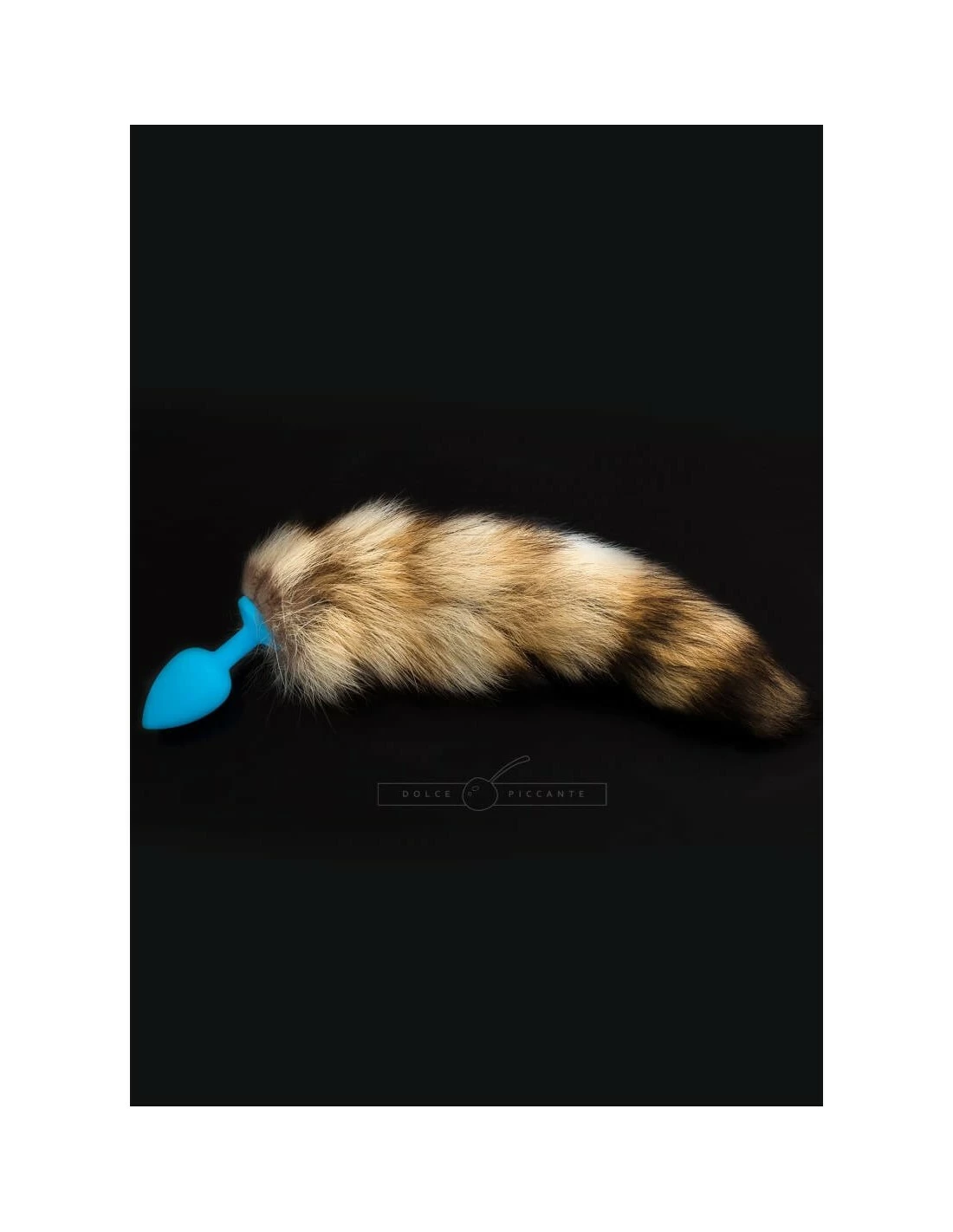 Dolce Piccante Jewellery Silic Striped Tail S Blue