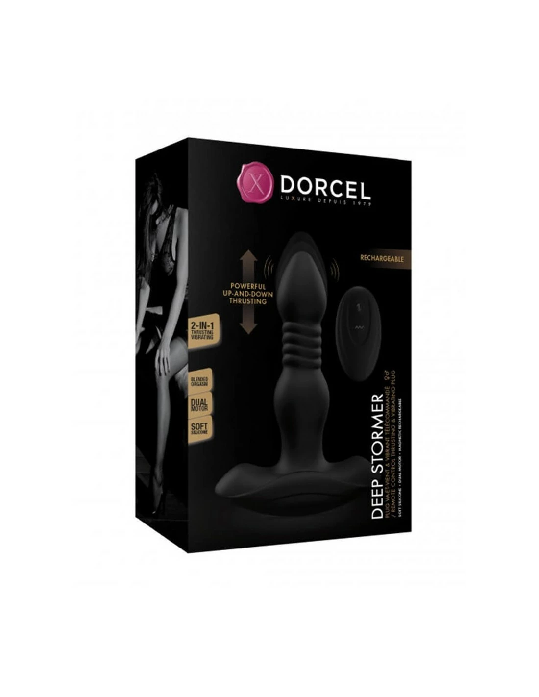 Dorcel Deep Stormer Vibrerende Plug Met Afstandsbediening - Afbeelding 6