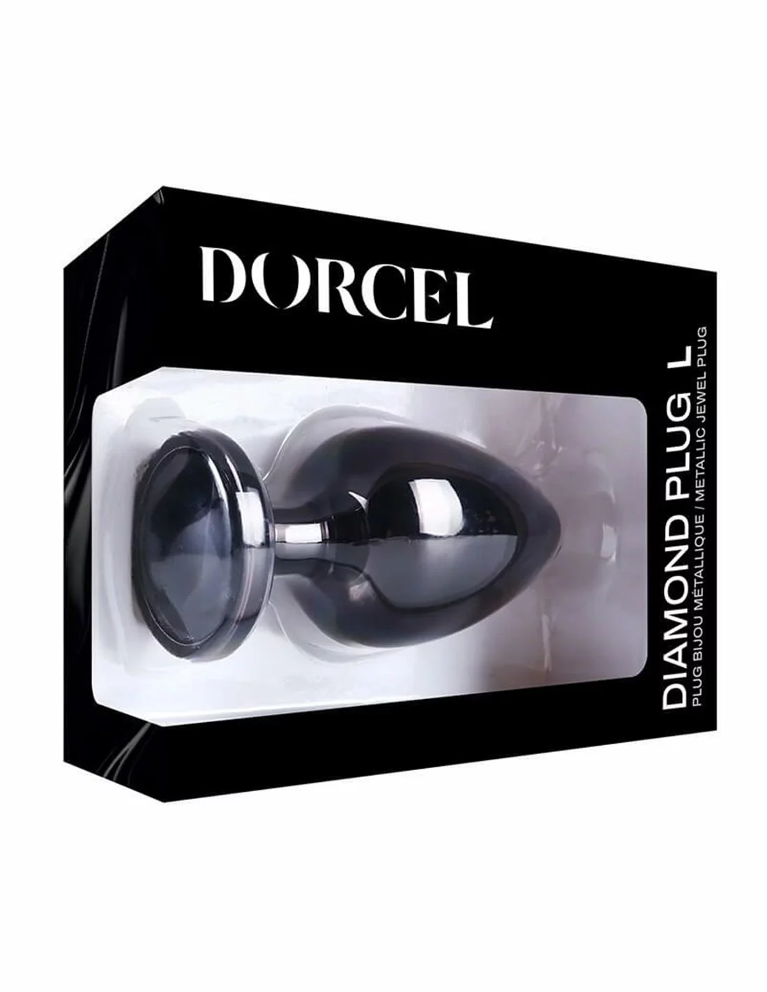 Dorcel Diamond Plug Size L Buttplug Black - Afbeelding 7