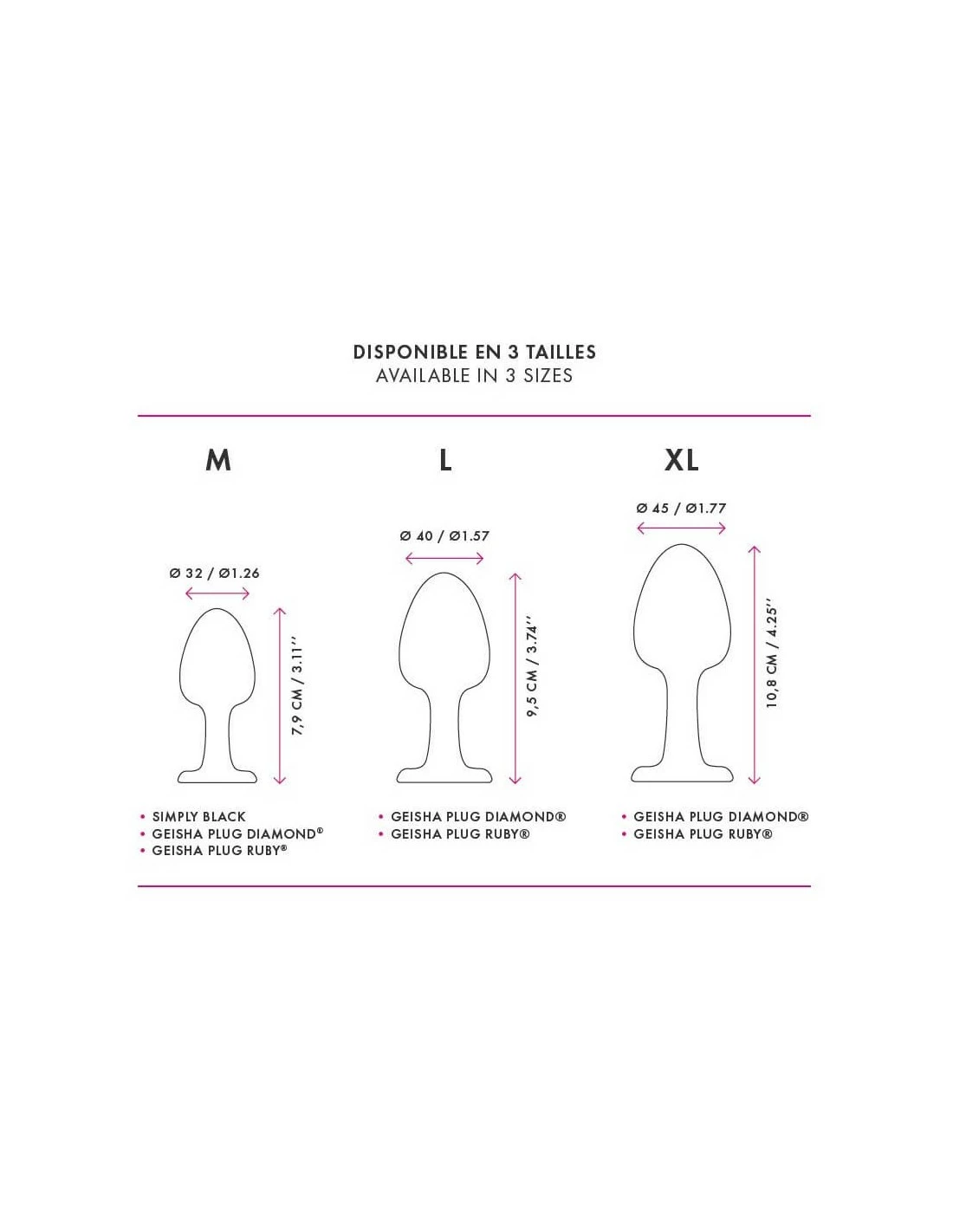 Dorcel - Geisha Plug Ruby L - Afbeelding 4