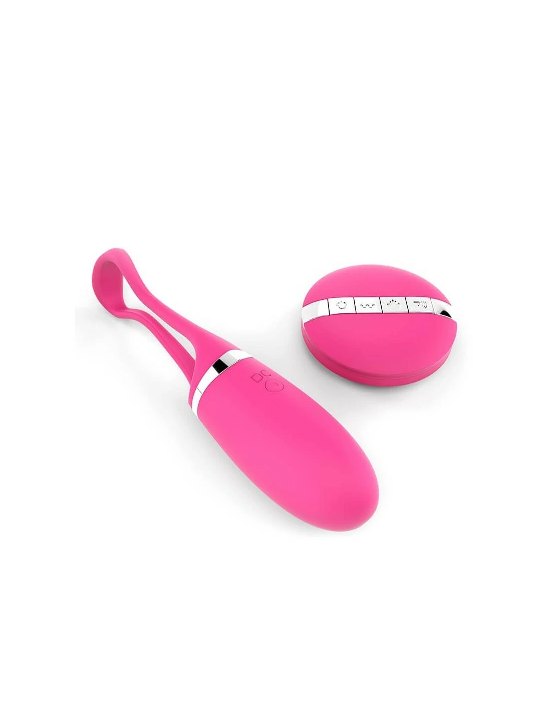 Dorcel Secret Delight Afstand Bedienbaar Vibrerend Ei Roze - Afbeelding 2