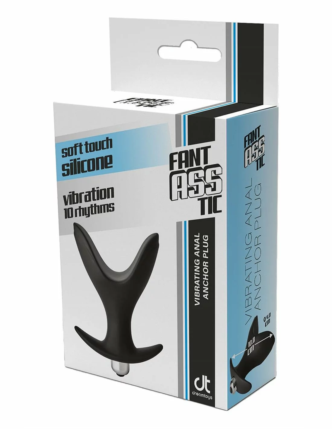 Dreamtoys Fantasstic Vibrating Anal Anchor Plug Black - Afbeelding 7