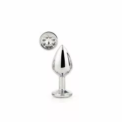 Dreamtoys Gleaming Love Silver Plug Large