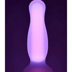Dreamtoys Radiant Soft Silicone Glow In The Dark Plug Large Pink