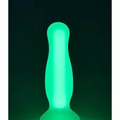 Dreamtoys Radiant Soft Silicone Glow In The Dark Plug Small Green