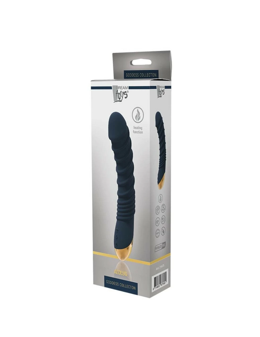 Goddess Collection Aeolus Verwarmende G-spot Vibrator - Afbeelding 5