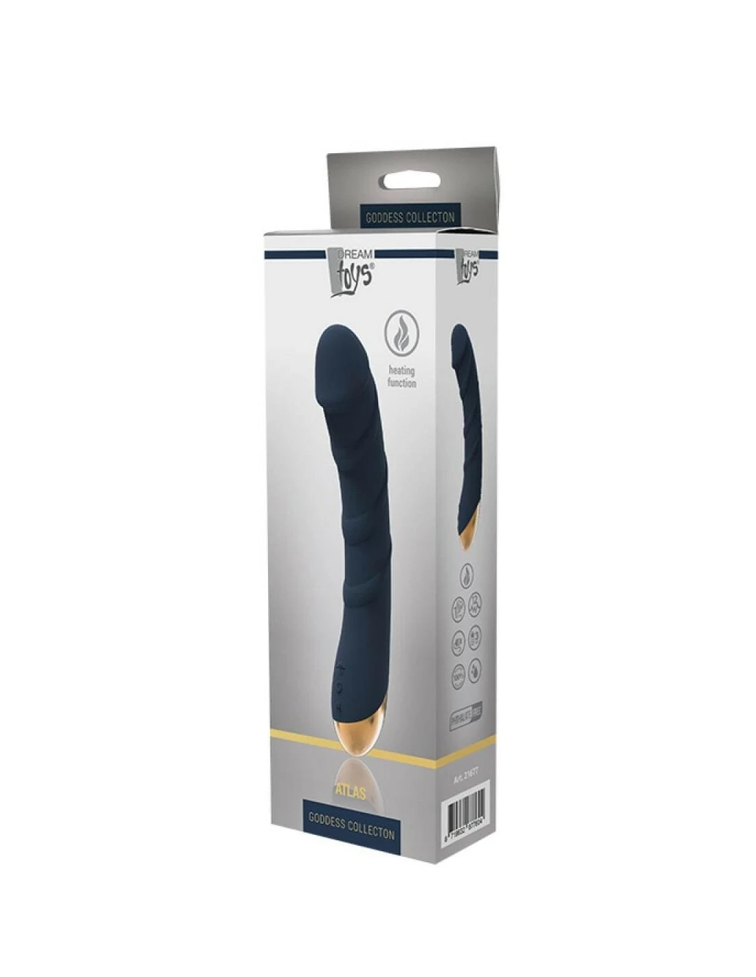 Goddess Collection Atlas Verwarmende G-spot Vibrator - Afbeelding 5