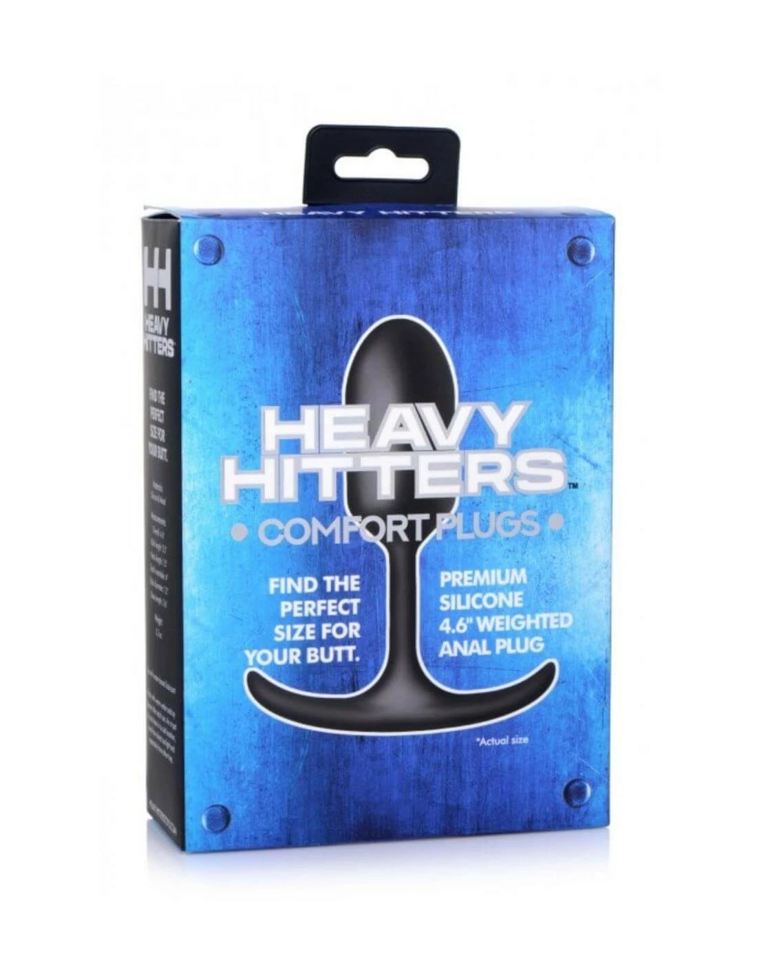 Heavy Hitters Verzwaarde Anaal Plug Small - Afbeelding 3