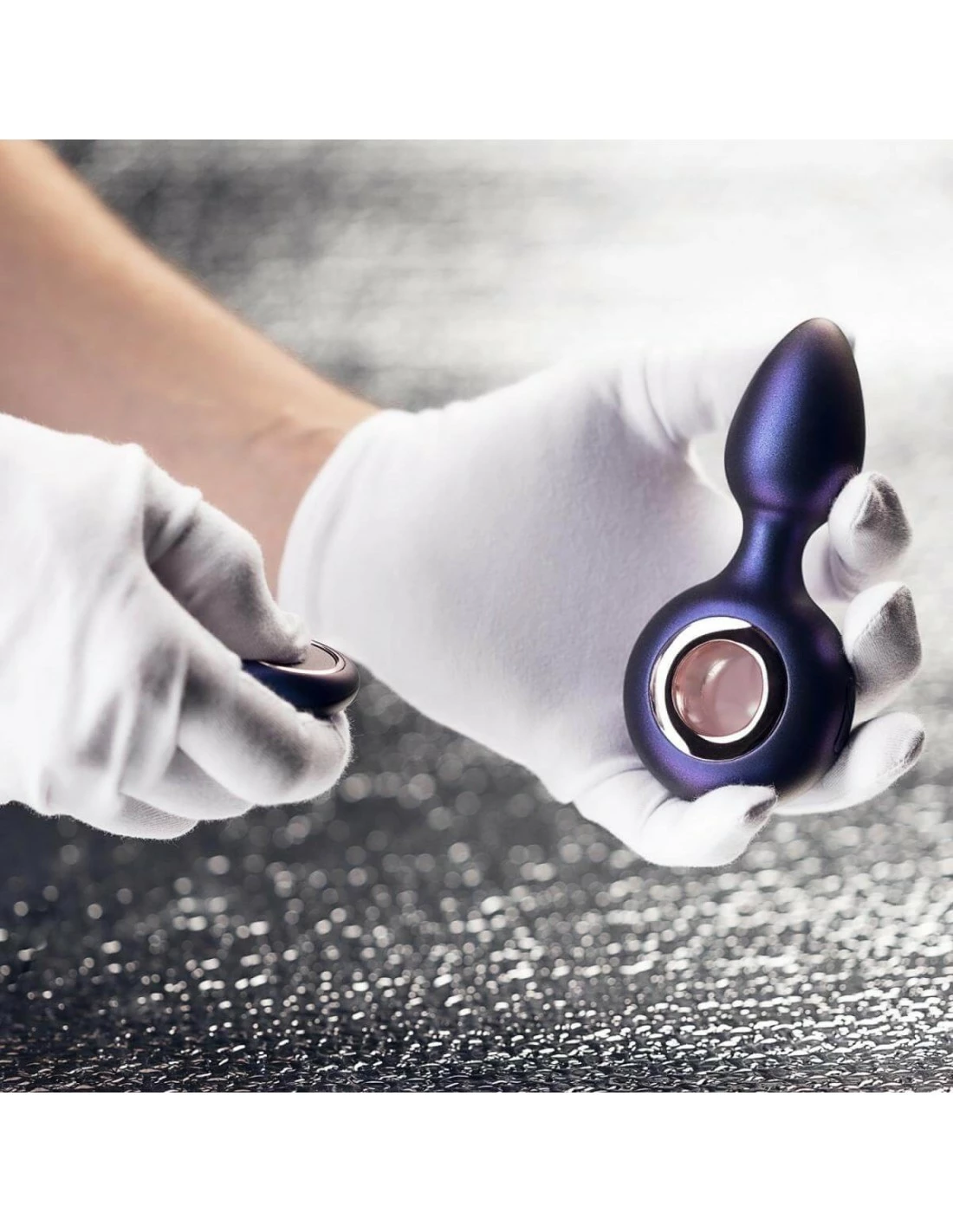 HUEMAN. Hueman Deep Space Vibrerende Anaal Plug - Afbeelding 4